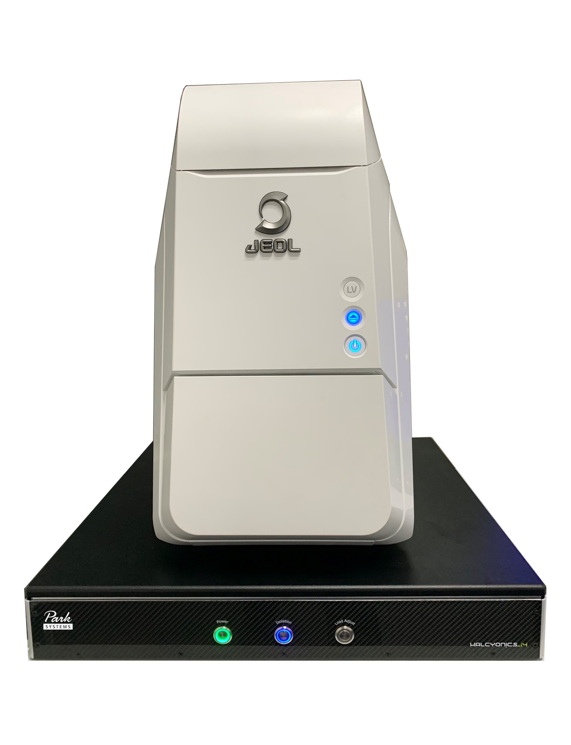 JEOL NeoScope scanning electron microscope on an Accurion i4 active vibration isolation system
