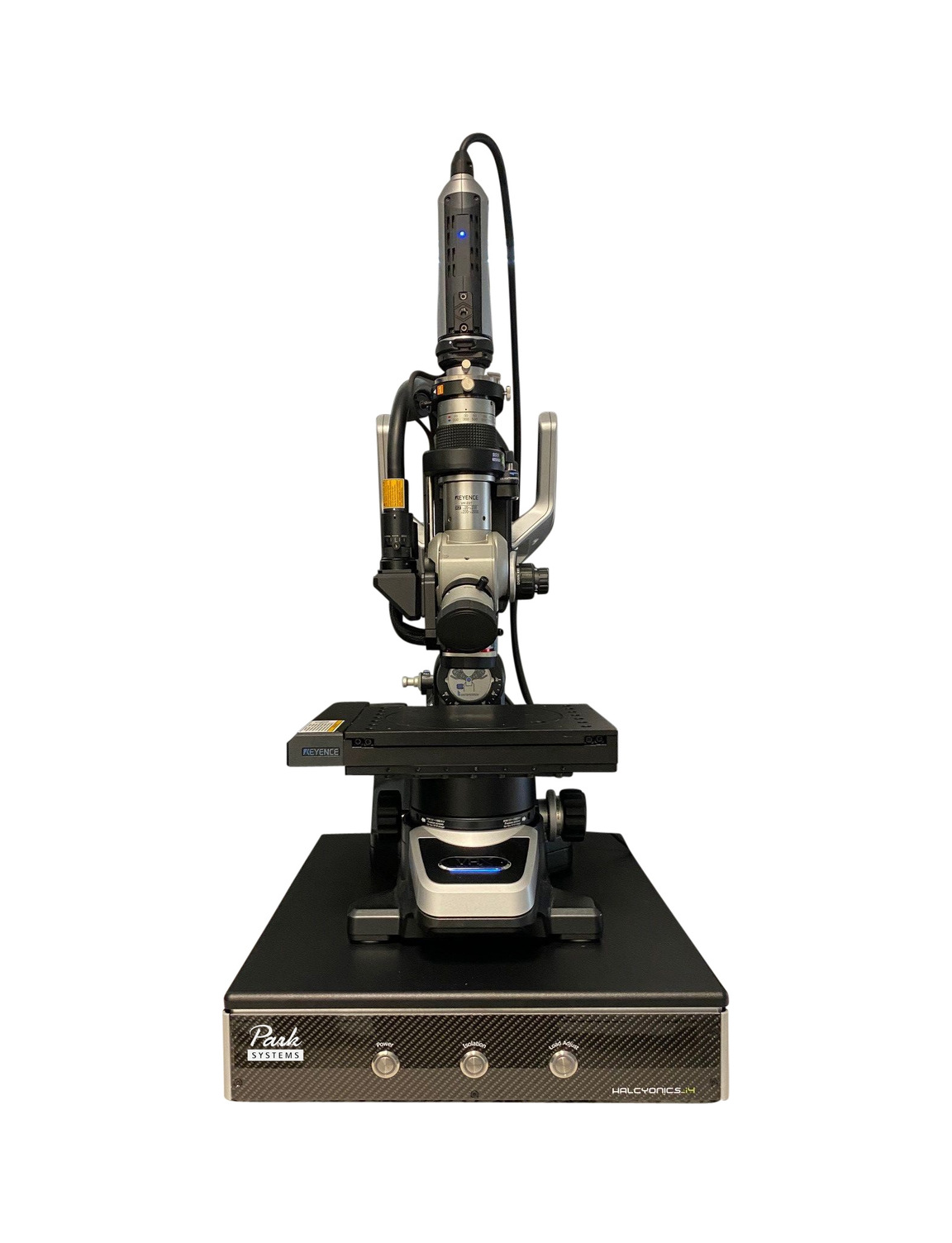 Keyence VHX-6000 digital microscope on an Accurion i4 active vibration isolation system