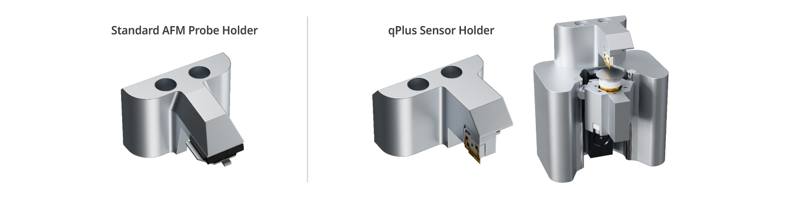 Standard AFM Probe holder and qPlus sensor holder
