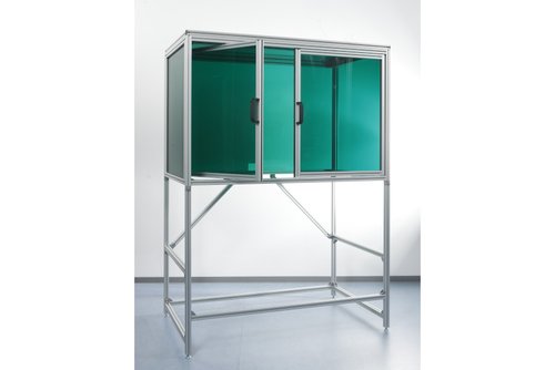 Laser safety cabinet