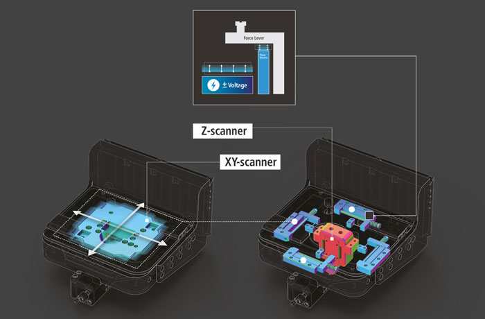 Automated Tip Scanning Head System